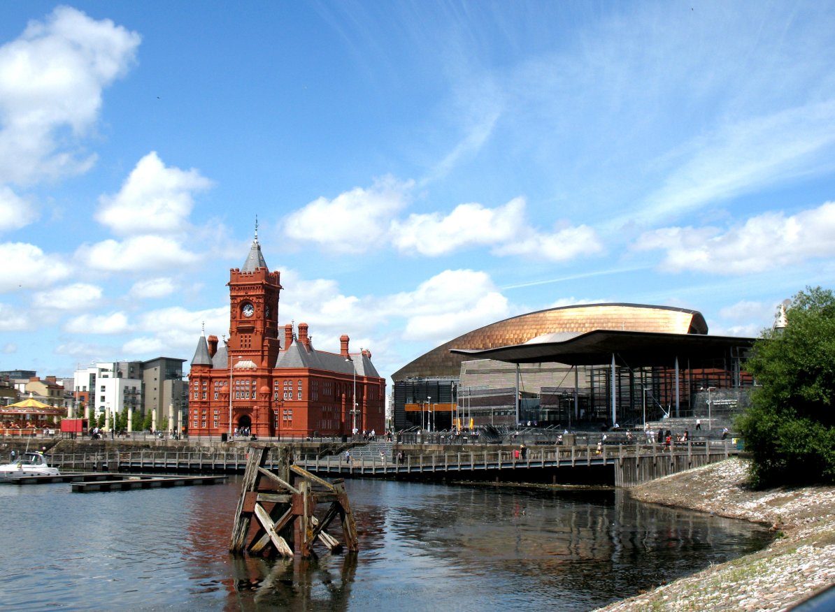 Cardiff Old and New  photograph